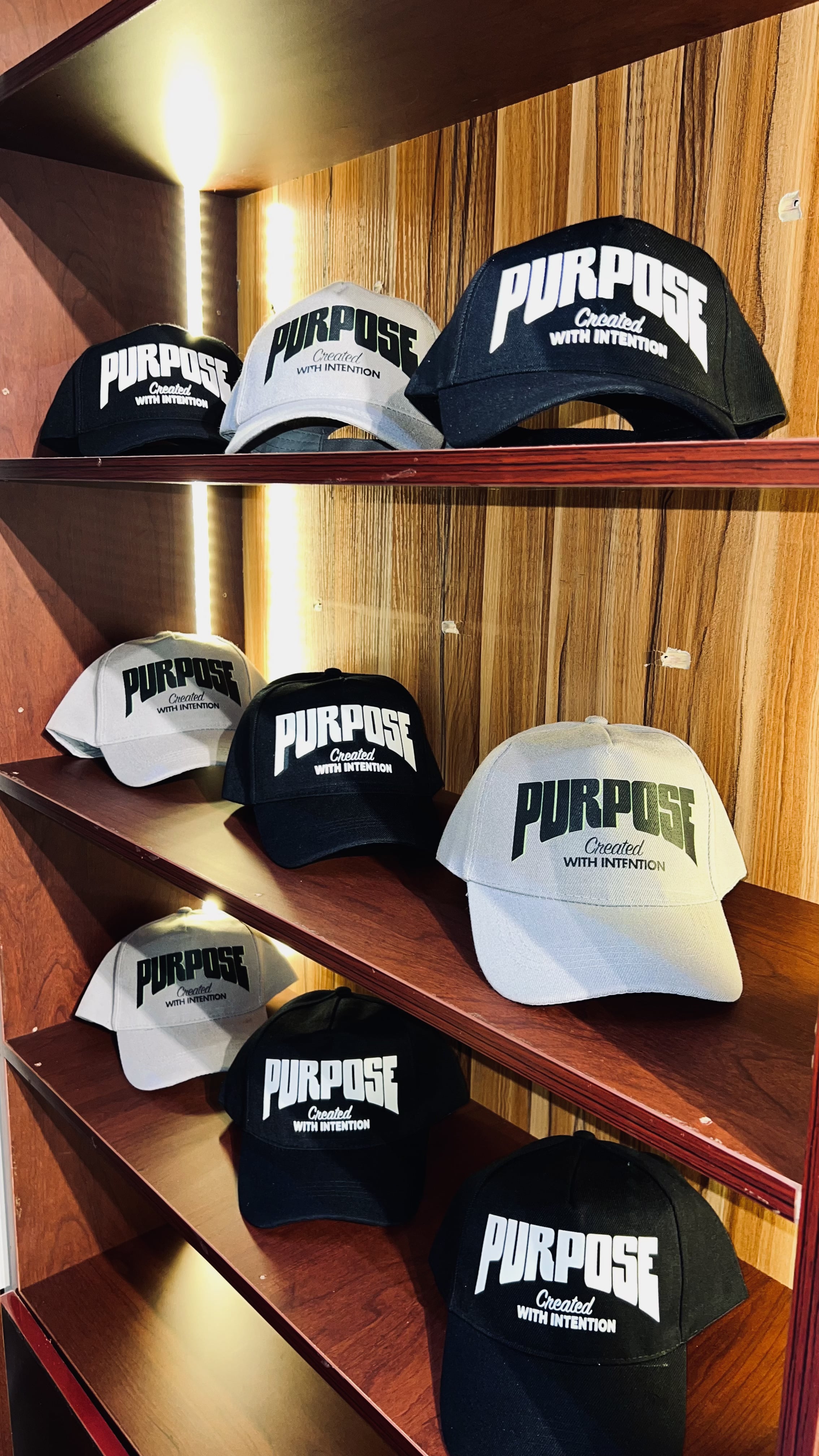 Purpose cap